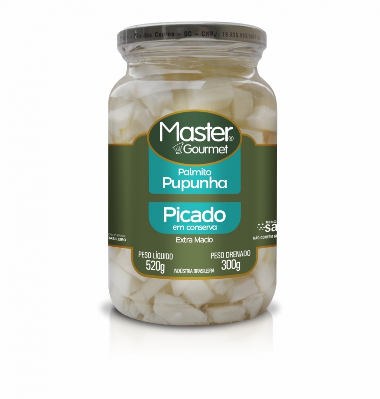 Produto palmito-pupunha-picado-300g